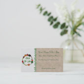 Levensloop Visitekaartje (Staand voorkant)