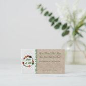 Levensloop Visitekaartje (Staand voorkant)