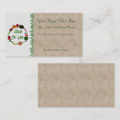 Levensloop Visitekaartje (Voorkant / Achterkant)