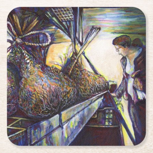 Levenslot van het Hurlen Kartonnen Onderzetters (Voorkant)