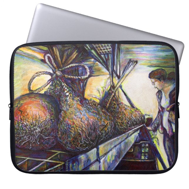 Levenslot van het Hurlen Laptop Sleeve (Voorkant)