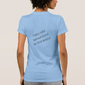 Levensmantra t-shirt (Achterkant)