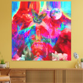 Levensmetamorfose Canvas Afdruk (Insitu (Woonkamer))