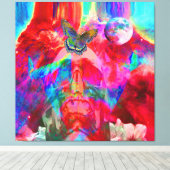 Levensmetamorfose Canvas Afdruk (Insitu (Houten vloer))