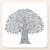 Levensmiddelboom Kartonnen Onderzetters (Voorkant)