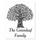 Levensmiddelboom Rubberstempel (Afrduk)