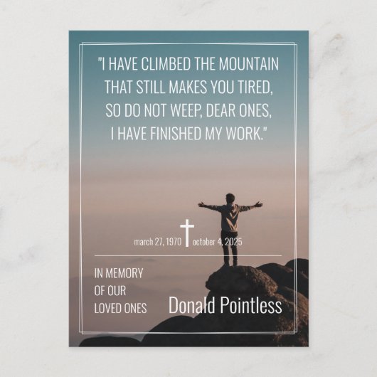 Levensmiddelen 002 briefkaart voor vakantie (Voorkant)