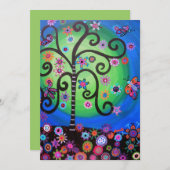 LEVENSMIDDELEN/BBT-MITZVAH KAART (Voorkant / Achterkant)