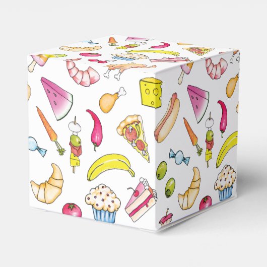 Levensmiddelen Bedankdoosjes (Achterkant)