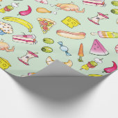 Levensmiddelen Cadeaupapier (Hoek)