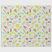 Levensmiddelen Cadeaupapier (Vlak)