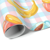 Levensmiddelen Cadeaupapier (Rol Hoek)