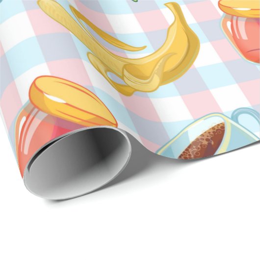 Levensmiddelen Cadeaupapier (Rol Hoek)