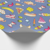 Levensmiddelen Cadeaupapier (Hoek)