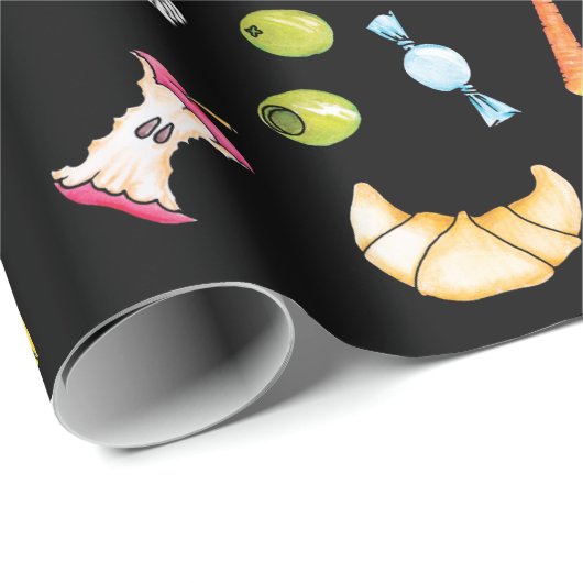 Levensmiddelen Cadeaupapier (Rol Hoek)