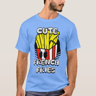 Levensmiddelen, Cute French Fries, Cool Fry Day Gi T-shirt
