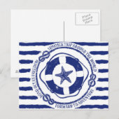 Levensmiddelen en zeeduivel briefkaart (Voorkant / Achterkant)