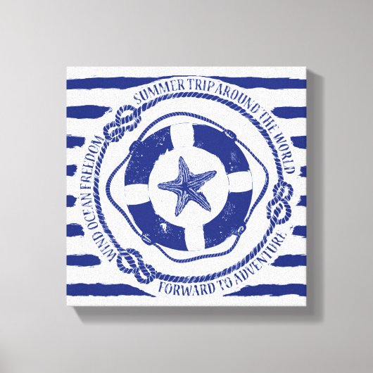 Levensmiddelen en zeeduivel canvas afdruk (Voorkant)