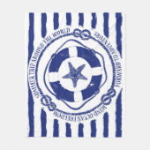 Levensmiddelen en zeeduivel fleece deken (Voorkant)