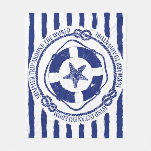 Levensmiddelen en zeeduivel fleece deken (Voorkant)