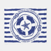 Levensmiddelen en zeeduivel fleece deken (Voorkant (Horizontaal))