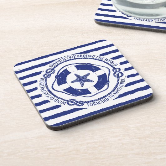 Levensmiddelen en zeeduivel onderzetter (Linkerzijde)