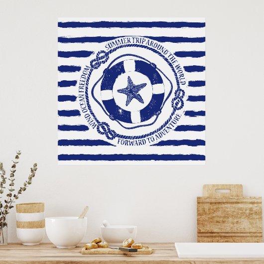 Levensmiddelen en zeeduivel poster (Keuken)