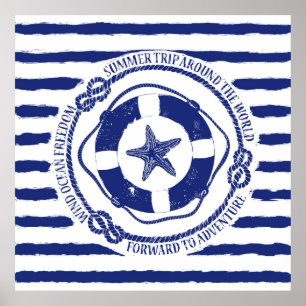 Levensmiddelen en zeeduivel poster