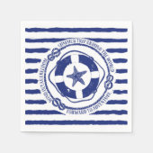 Levensmiddelen en zeeduivel servet (Voorkant)