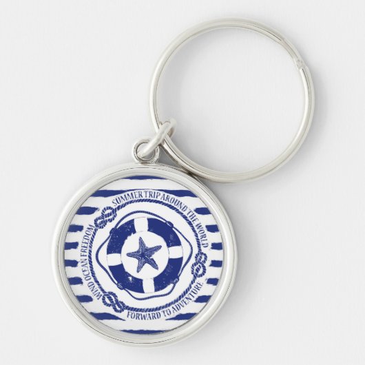 Levensmiddelen en zeeduivel sleutelhanger (Voorkant)