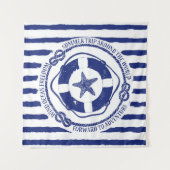 Levensmiddelen en zeeduivel wandkleed (Voorkant (horizontaal))