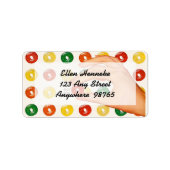 Levensmiddelen Etiket (Voorkant)