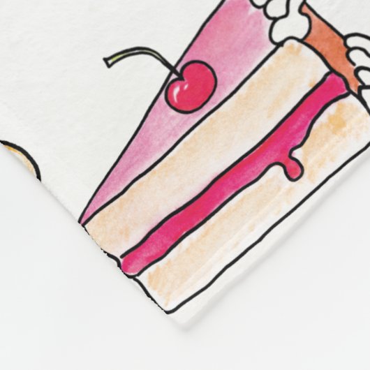 Levensmiddelen Fleece Deken (Hoek)