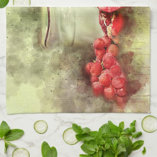 Levensmiddelen in de sector groenten en fruit theedoek (Gevouwen)