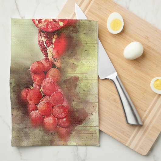 Levensmiddelen in de sector groenten en fruit theedoek (Quarter Fold)