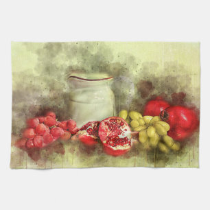 Levensmiddelen in de sector groenten en fruit theedoek