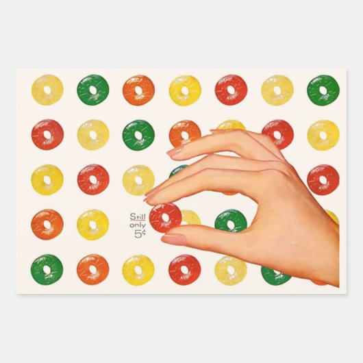 Levensmiddelen Inpakpapier Vel (Voorkant 3)