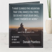 Levensmiddelen Kaart (Voorkant)