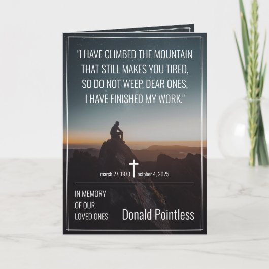 Levensmiddelen Kaart (Voorkant)