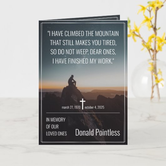 Levensmiddelen Kaart (Gele Bloem)