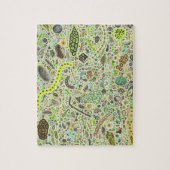 Levensmiddelen Legpuzzel (Verticaal)