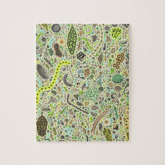 Levensmiddelen Legpuzzel (Verticaal)