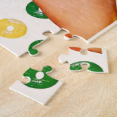 Levensmiddelen Legpuzzel (Zijkant)