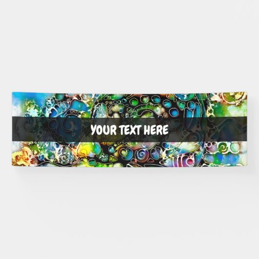 Levensmiddelen - neurografische artikelen 7 spandoek (Horizontaal)