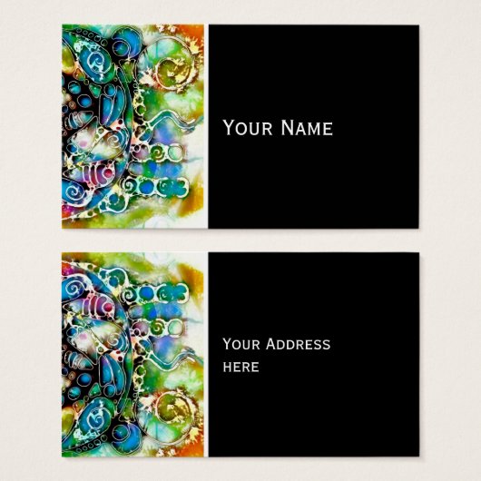 Levensmiddelen - neurografische artikelen 7 visitekaartje (Voorkant /achterkant)