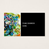 Levensmiddelen - neurografische artikelen 7 visitekaartje (Achterkant)