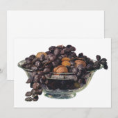 levensmiddelen, noten en amandelen, vruchten en n (Voorkant / Achterkant)