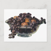  levensmiddelen, noten en amandelen, vruchten en n briefkaart (Voorkant)