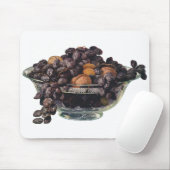  levensmiddelen, noten en amandelen, vruchten en n muismat (Met muis)