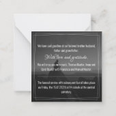 Levensmiddelen Notitiekaartje (Achterkant)